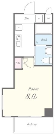サザン長柄の物件間取画像